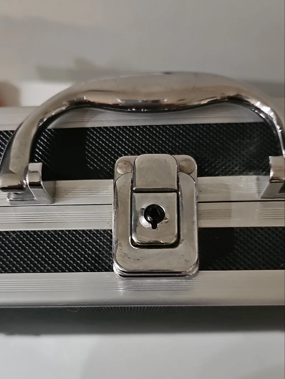 Black Aluminum Trim Case - Portable Storage